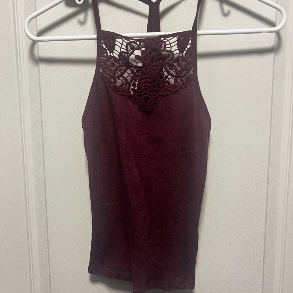 Lace Racerback Cami - Picture 2 of 2